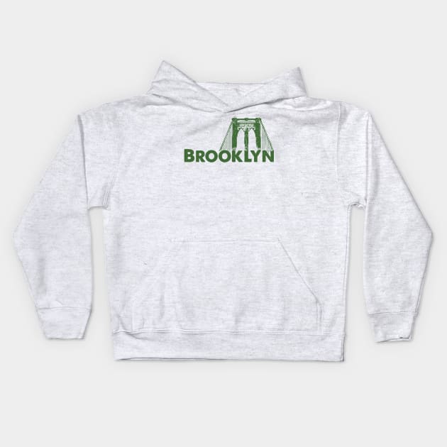 Brooklyn Kids Hoodie by zerostreet